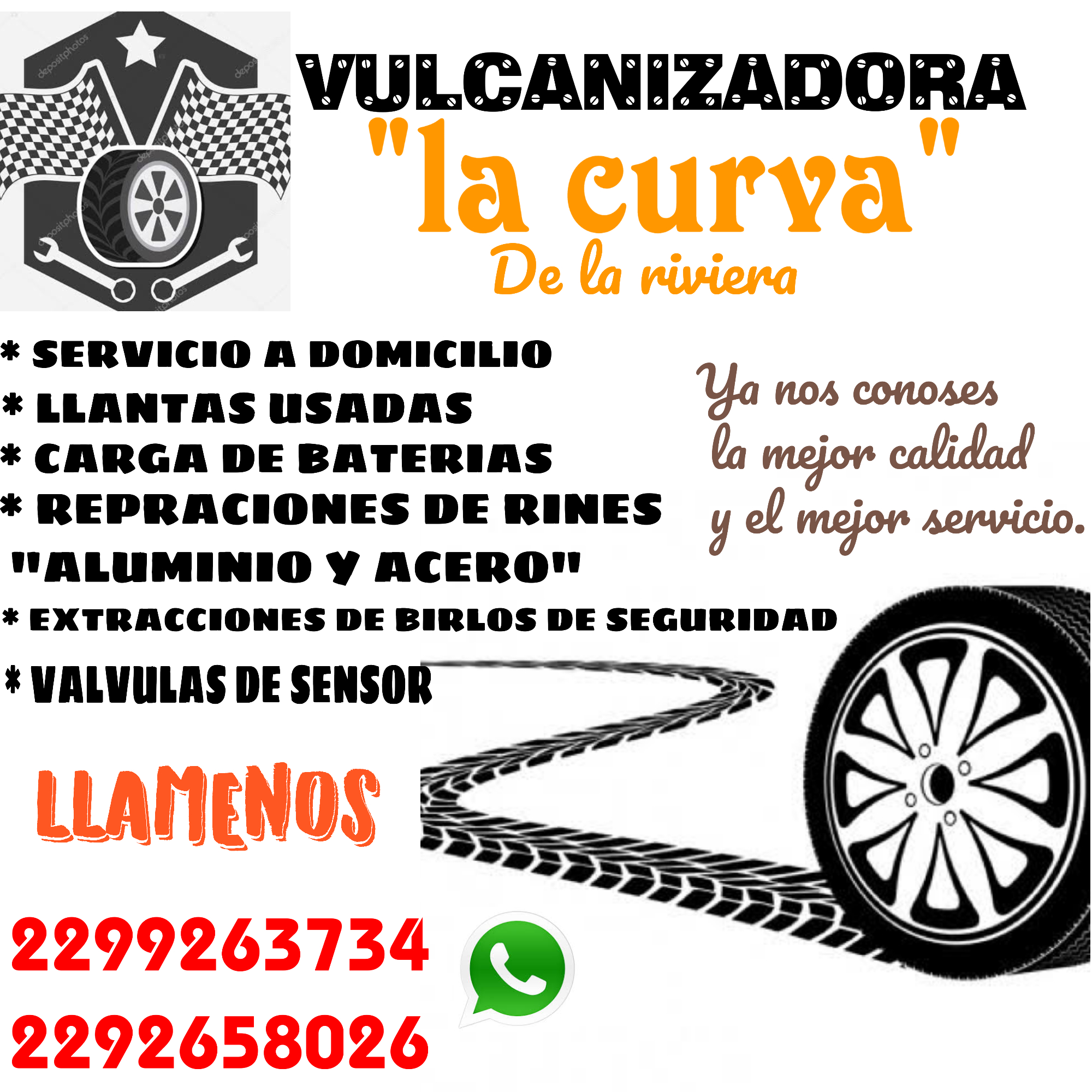 Vulcanizadora Riviera "la curva"