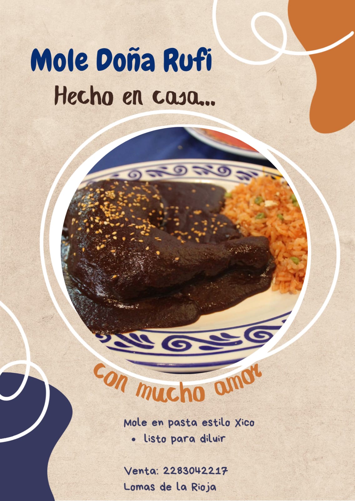 Mole Doña Rufi - en pasta, listo para diluir