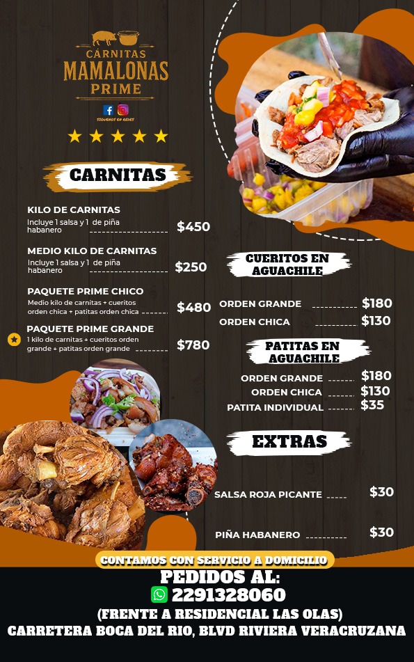 Carnitas Mamalonas prime 